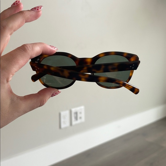 Celine Tortoise Acetate Gradient Tint Sunglasses 1747 Polarized main image 7